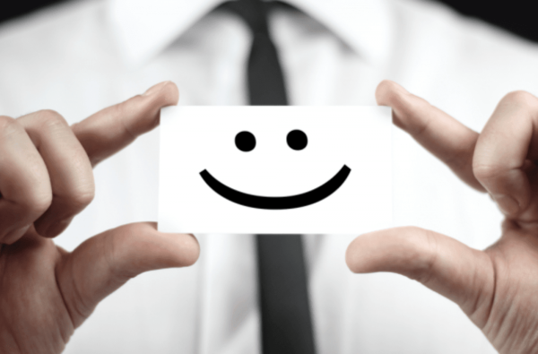 customer service smile