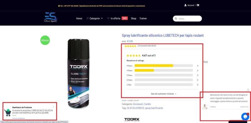 Social proof con Socialtrust
