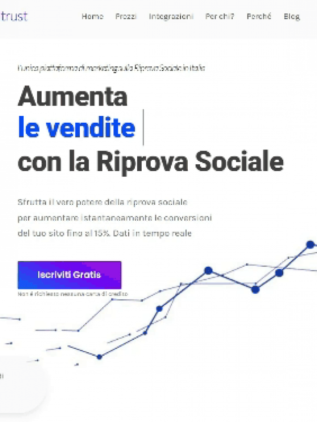 Socialtrust: il primo tool  completo sulla riprova sociale in Italia