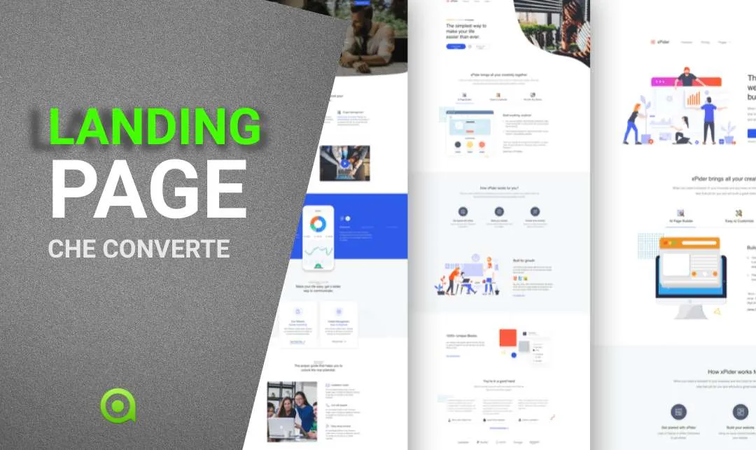 landing page