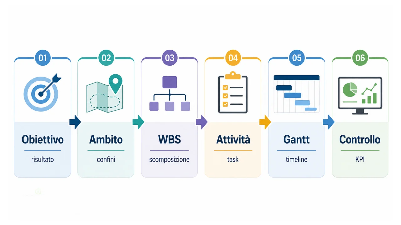 Pianificazione di un progetto: come creare un piano efficace passo dopo passo 4 Come pianificare un progetto passo dopo passo