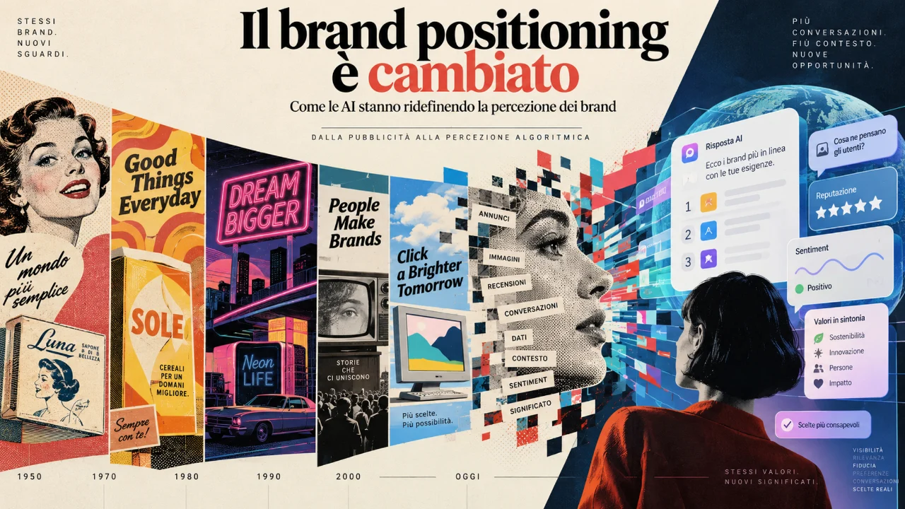 Il brand positioning è cambiato: come le AI stanno ridefinendo la percezione dei brand
