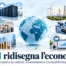 L’intelligenza artificiale sta ridisegnando l’economia: chi guadagna, chi rischia e quali settori cambieranno entro il 2030 13 Illustrazione dell’impatto dell’intelligenza artificiale sull’economia, con collegamenti tra industria, energia, cloud, chip, finanza e marketing.