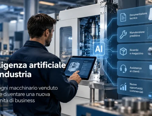 Intelligenza artificiale nell’industria: perché ogni macchinario venduto potrebbe diventare una nuova opportunità di business